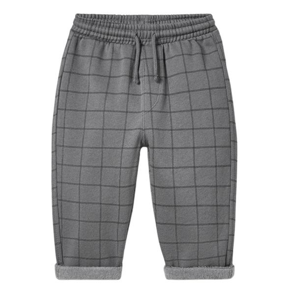 Zara Terez Gray Checkered Kids Casual Bottoms - Picture 1 of 2